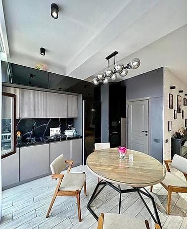 Sifarişlə mətbəx dəsti, Özü çəkən petlələr, Mat laminat, Kredit var, Rayonlara çatdırılma, Pulsuz çatdırılma — 1