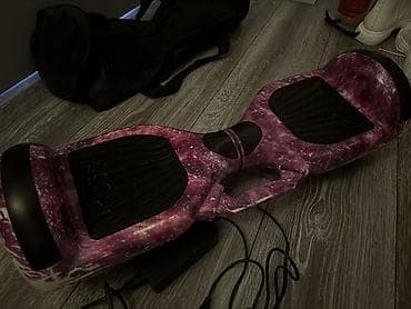hoverboard ikinci el: Elektrikli hoverboard (self-balancing scooter) - Korpus: bənövşəyi — 4