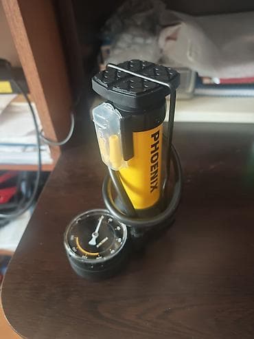 Phoenix velosiped ayaq pompası – 120 PSI, yüksək təzyiqli, Schrader və