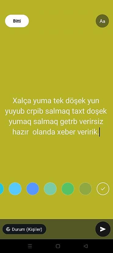 Xalçaların yuyulması