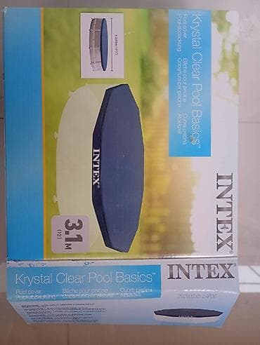 port de kalleh: Məhsul: Intex Krystal Clear Pool Basics hovuz örtüyü - Növ: Dəyirmi — 1