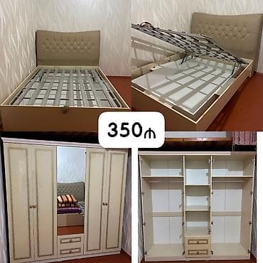 Embawood Taxt dolab satilir Birlikde 350 azn Taxtin matrasi yoxdu