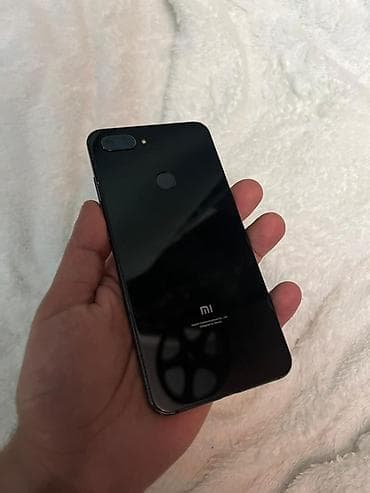 mi 17 pro max: Xiaomi Mi 8 Lite, 64 GB, rəng - Qara, 
 Barmaq izi, Face ID — 10