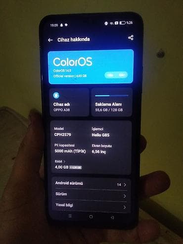 hard disk ssd: Redmi 128 GB, rəng - Qara, Barmaq izi — 3