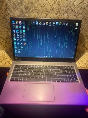 Acer noutbuk - Korpus: metalik-boz qapaq, incə və yığcam dizayn -