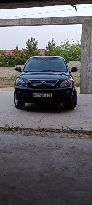 niva barı: Lexus RX (qara rəng, AZ nömrə nişanı 77-BX-949) - Kuzov — 1