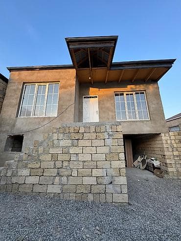 bine sovxoz evler: 3 otaqlı, 90 kv. m, Kredit yoxdur, Təmirsiz — 1