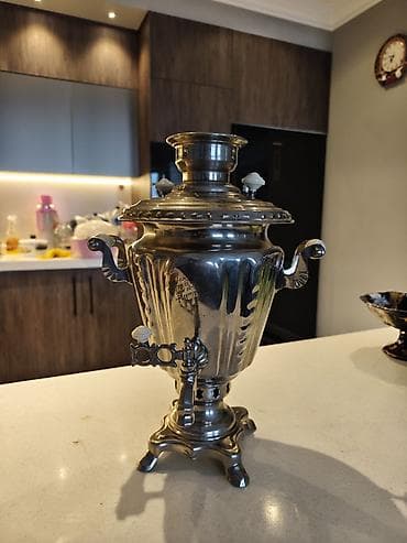 Metal samovar – klassik dizayn - Material: Nerjavika qalın və çox lalafo.az -da Metal samovar – klassik dizayn - Material: Nerjavika qalın və çox