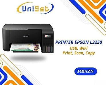 epson l3250 qiymeti: Epson L3250 Wi-Fi Şəhər: Bakı Malın növü: Printerlər Yeni?: Bəli — 1