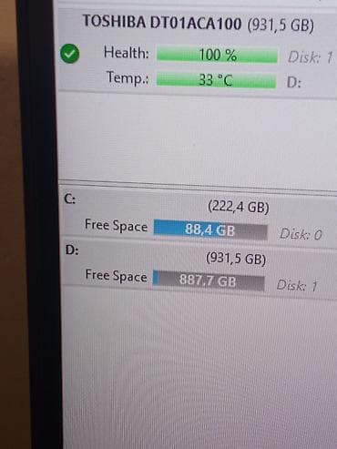 hard disk 1tb qiyməti: Daxili Sərt disk (HDD) Toshiba, 1 TB, 3.5" — 3