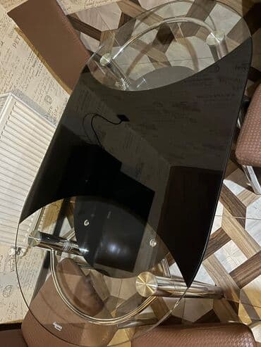 Stullar: Mətbəx üçün, Açılmayan, Oval masa, 4 stul — 3