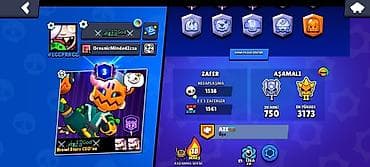 Digər oyun və konsollar: Brawl Stars oyun hesabı - Kupa sayı: 28 300+ - Prestij: 3 - Toplanan — 3