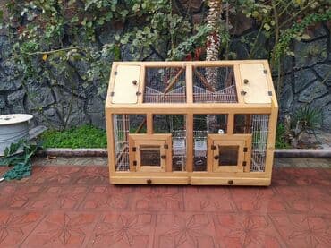 çardaq quşun yuvası: Sumqqyit!!!!Taxta/quş qəfəsi – geniş və funksional - Material: möhkəm — 1