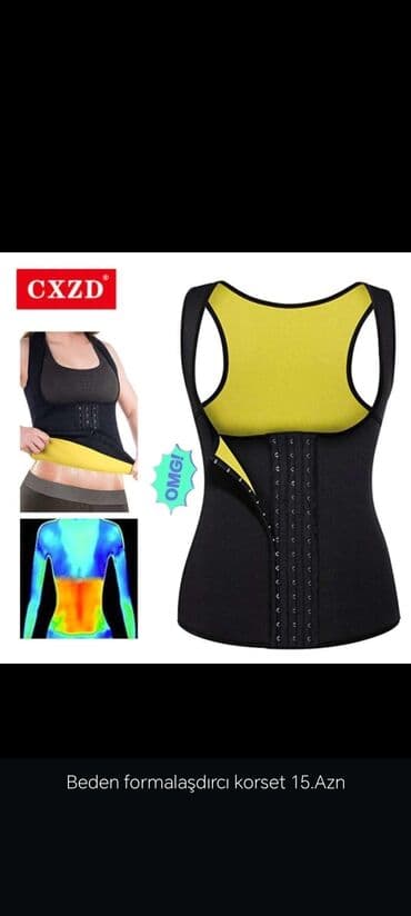 power капсула для женщин: - Bədən formalaşdırıcı şort-korset: yüksək belli, qarın və bel — 4