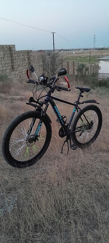 velosiped mingəçevir: Dağ/şəhər tipli BMX GTR velosipedi - Çərçivə: yüngül alaşımlı, idman — 1