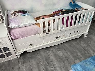 ortopedik doşek: Qız üçün, İşlənmiş, Çarpayı, Matras ilə, Siyirməli — 2
