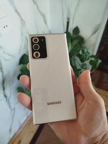 Samsung Galaxy Note 20 Ultra, 256 GB, rəng - Ağ, Face ID