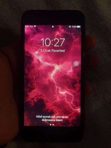 paltaryuyan ve qurudan masinlar: IPhone 7, Qara, Barmaq izi — 2