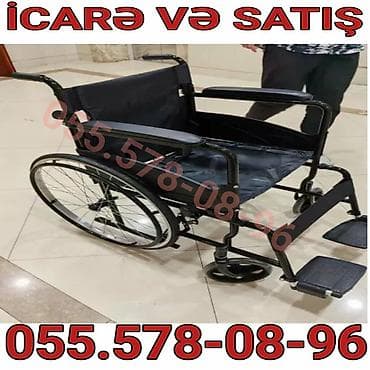 Mexanik əlil arabası – icarə və satış - Yüngül və möhkəm metal karkas