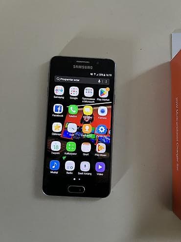 discover note 13 plus tablet: Samsung Galaxy A3, rəng - Qara, Sensor — 3