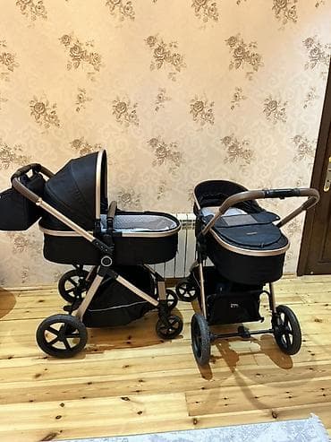 məktəbli canta: Əkizlər üçün araba, Kidilo, İşlənmiş, Yaş: <1 ay, Ünvandan götürmə, Ödənişli çatdırılma — 1