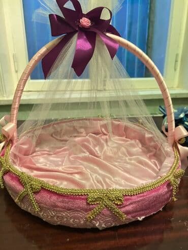 8 mart ucun hediyeler: Zərif əl işləri ilə bəzədilmiş mərasim səbətləri və xonçalar - — 6