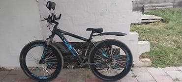 idman rəsmləri: Dağ/şosse tipli Velostorm velosiped - Rəng: qara-göy aksentlər - — 7