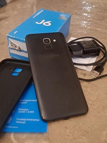 basovka qutusu: Samsung Galaxy J6, 32 GB, rəng - Qara, Sensor, Barmaq izi, İki sim kartlı — 3