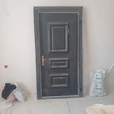Metall giriş qapısı – klassik dizayn - Material: polad/metal — 2