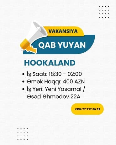 qabyuyan isi axtaranlar: Посудомойщица требуется, Ежемесячная оплата, 18-29 лет — 1