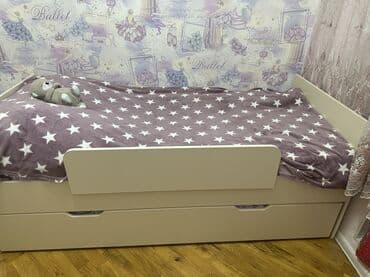 i̇kimərtəbəli uşaq çarpayılar: Oğlan və qız üçün, İşlənmiş, Çarpayı, Matras ilə, Siyirməsiz, Laminat — 4