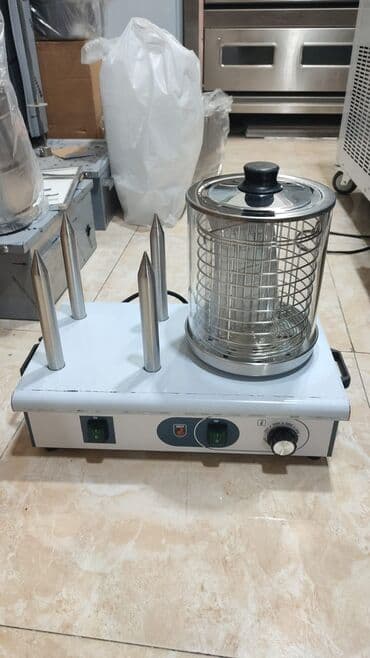 semicka aparati: Hotdoq aparatı Buxarla çalışan model Hotdoq aparatı buxarla bişirən — 1