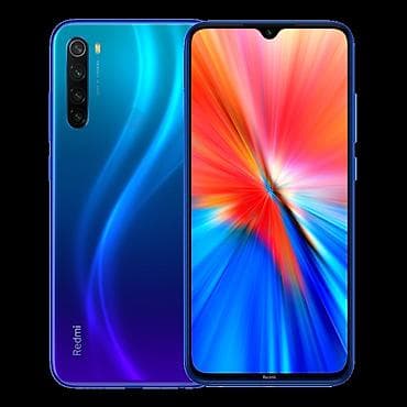 Redmi Note 8, 64 GB, rəng - Mavi, İki sim kartlı