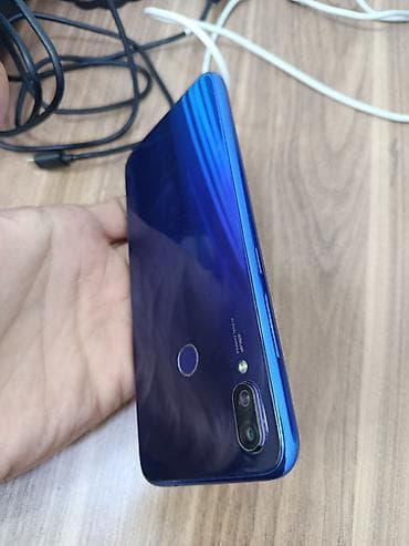 sade telfon: Redmi Note 7, 64 GB, rəng - Göy, Düyməli, Sensor, Barmaq izi — 2