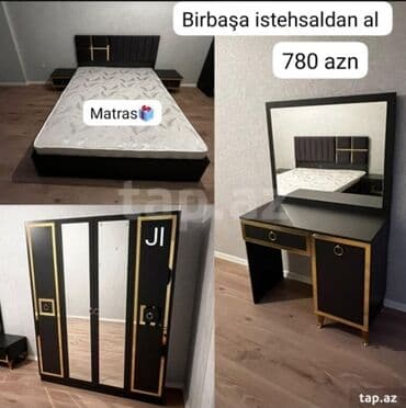 i̇kinci el metbex mebeli: İkinəfərlik çarpayı, Yeni — 1