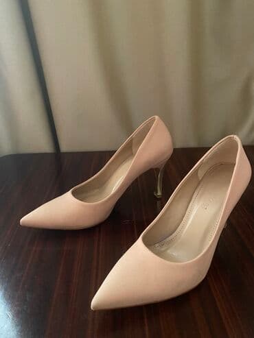 женские толстовки на молниями: Туфли, Размер: 37, цвет - Бежевый, Новый — 1