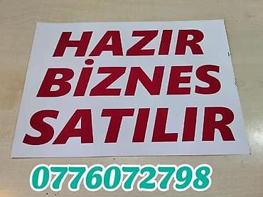 Reklam və çap xidməti üçün tam təchizatlı hazır biznes paketi