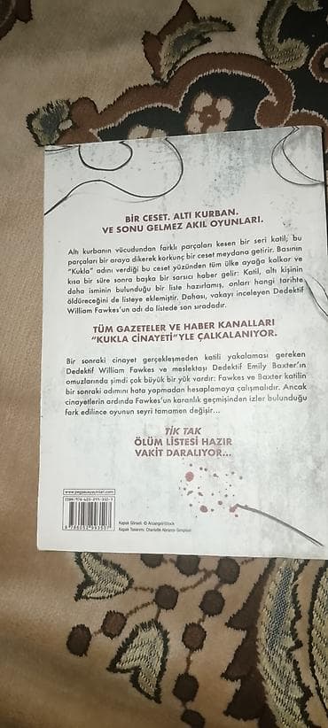 tar: Məhsul: Kitab – “Kukla” (Daniel Cole) Nəşriyyat: Pegasus Janr — 2