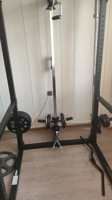 Hovuzlar: Power Rack 900 – çoxfunksiyalı güc qəfəsi Məhsul: Power Rack 900 — 2