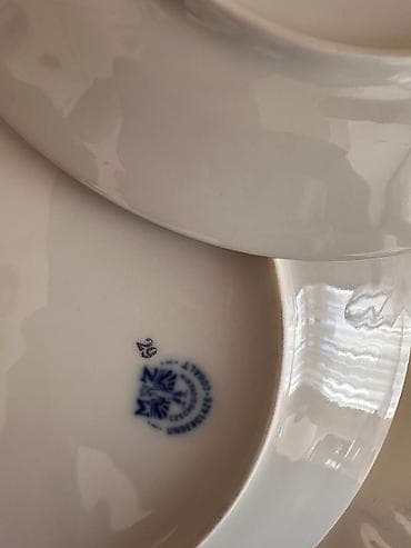 peleng tortu: Tort və şiriniyyat qabı, rəng - Qızılı, Farfor — 2