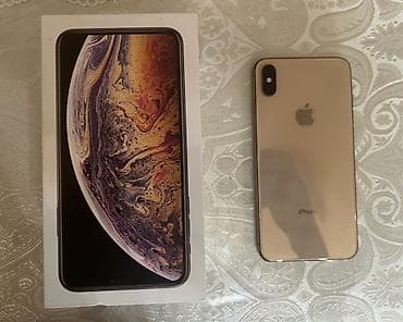 iphon 13 mini: IPhone Xs Max, 64 GB, Qızılı, Face ID — 3