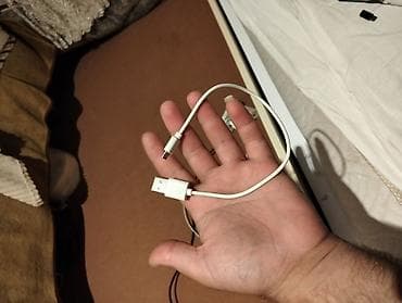 data nömrə: USB-A dan USB-C-yə şarj/sinxronizasiya kabeli + USB-C → Micro-USB — 2
