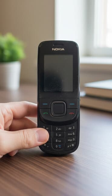 телефон для пожилых людей fly: Nokia 1, < 2 ГБ, цвет - Черный, Кнопочный — 1