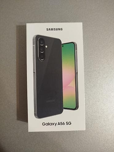 soyuducular yeni: Samsung Galaxy A56 5G, 256 GB, rəng - Qara — 1