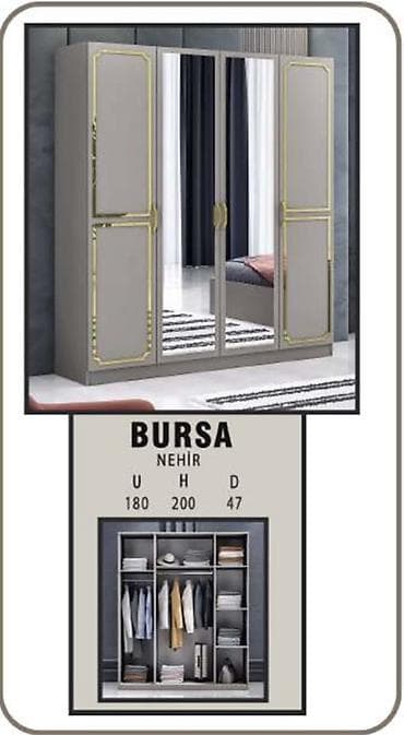 Bursa paltar dolabı,şkaf,qarderob Fabrik istehsalı mebellərin topdan