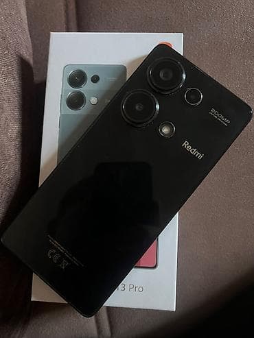 redmi 15 pro qiyməti: Redmi Note 13 Pro, 256 GB, rəng - Qara, Face ID — 6