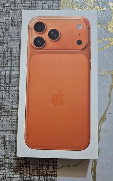 17 pro max qiyməti: IPhone 17 Pro Max, 256 GB, Narıncı, Zəmanət, Face ID, Hissə-hissə ödəniş — 1
