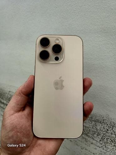 IPhone 16 Pro, 256 GB, Qızılı, Simsiz şarj