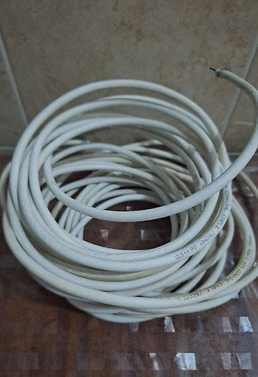 krosnu aparat: TV KROSNA ucun KABEL Ag Rend 60% fayiz Ustunde yazilib 12 metre — 1