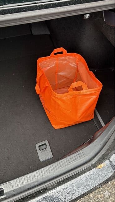 evakuator ucuz: Portativ parça təşkilatçı səbət - Rəng: parlaq narıncı - Material — 3